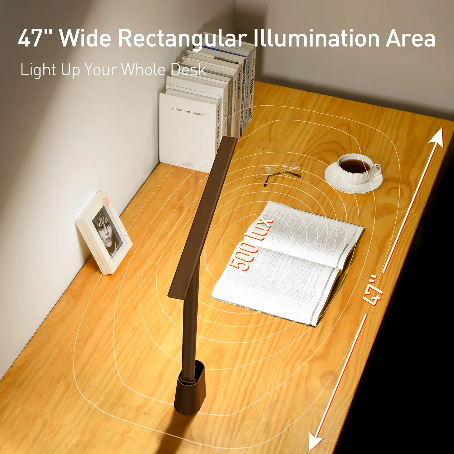 Veltrix Focus LED Desk Lamp — Adjustable Lighting For Work & Study