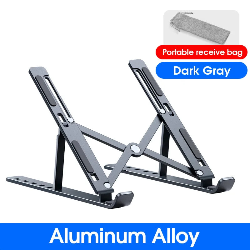Veltrix Elevate Laptop Stand — Adjustable Aluminum Desk Support