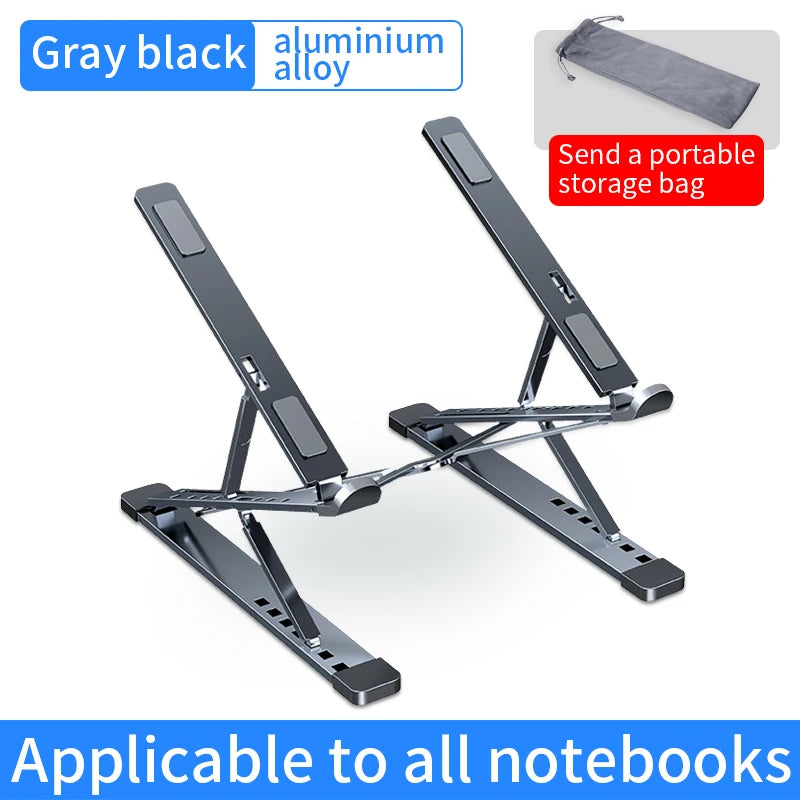Veltrix Elevate Laptop Stand — Adjustable Aluminum Desk Support