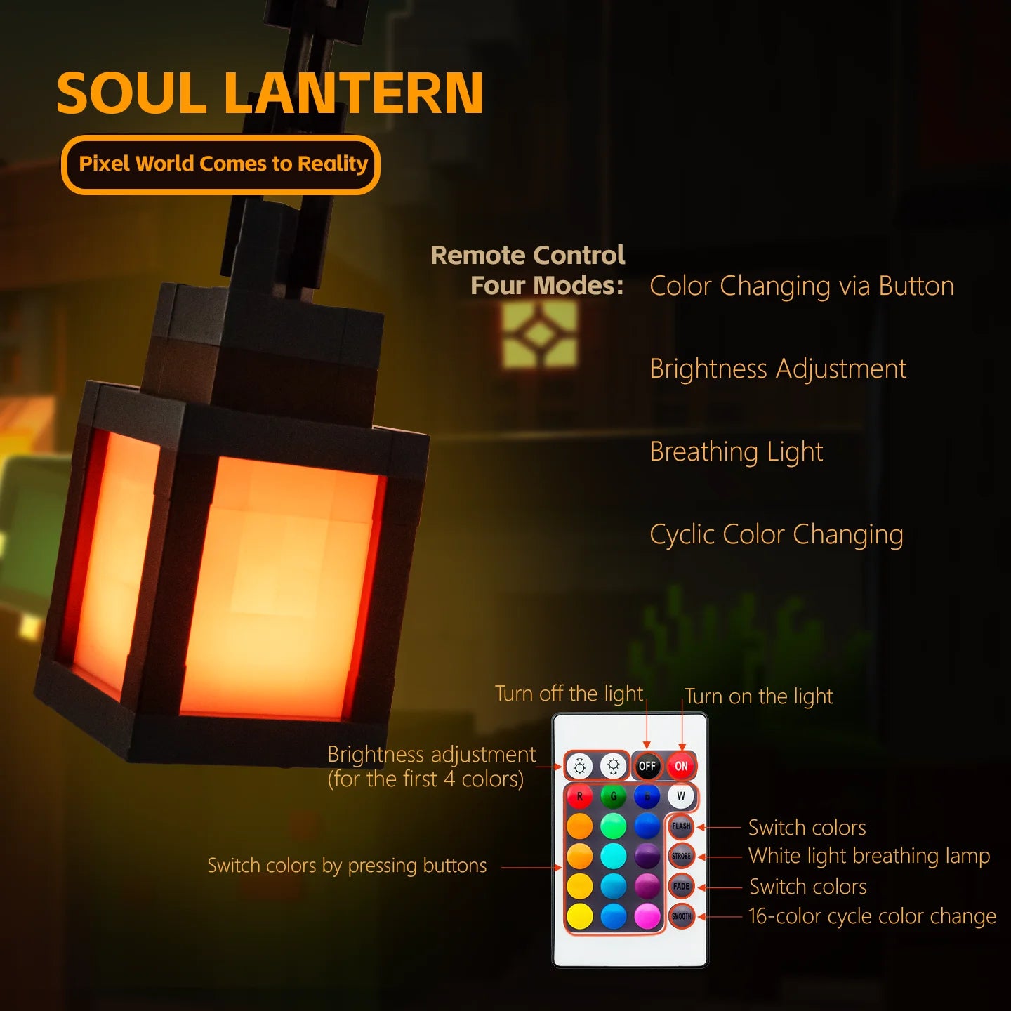 Veltrix PixelGlow Night Lamp — Custom Mood Lighting