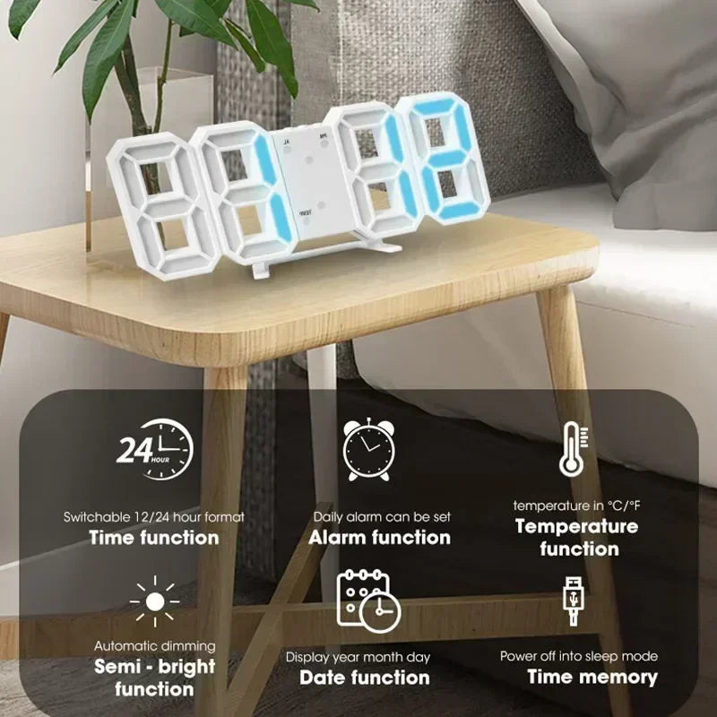 Veltrix Smart LED Clock — Modern Time, Simplified