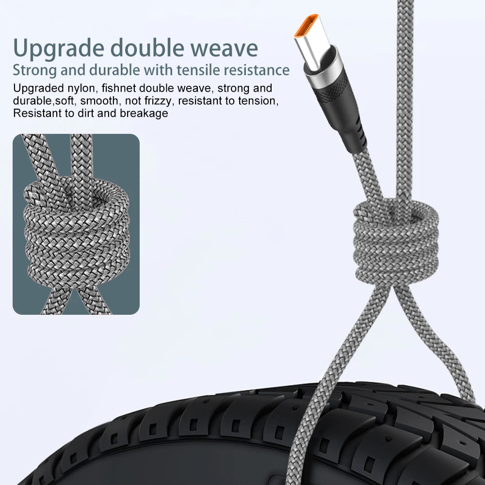 Veltrix TurboCharge USB-C Cable — High-Speed Charging