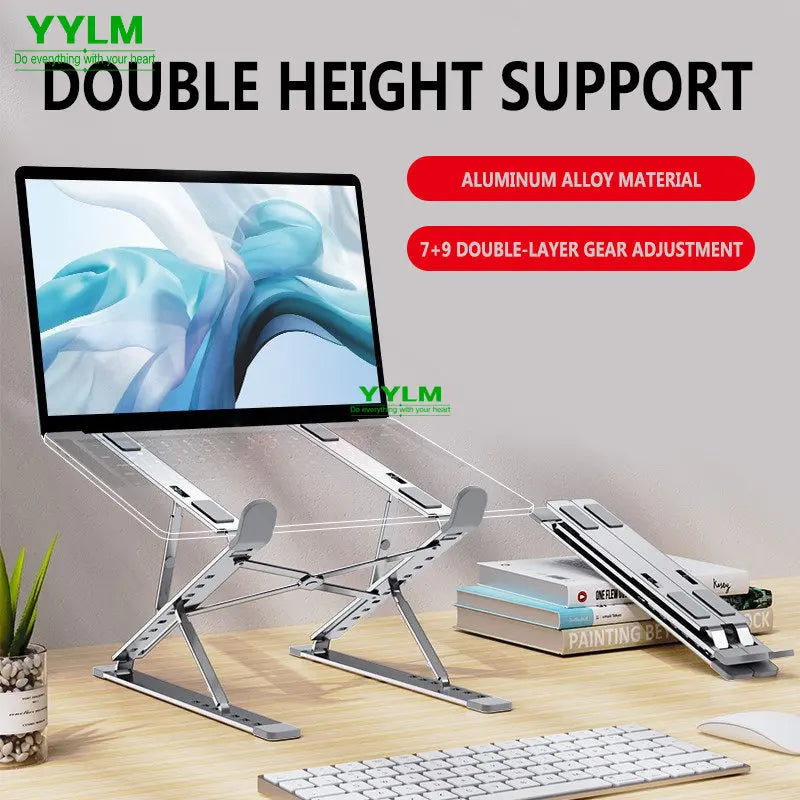 Veltrix Elevate Laptop Stand — Adjustable Aluminum Desk Support