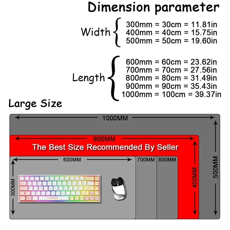 Veltrix SakuraDesk XXL Mouse Pad — Premium Gaming & Workspace Mat