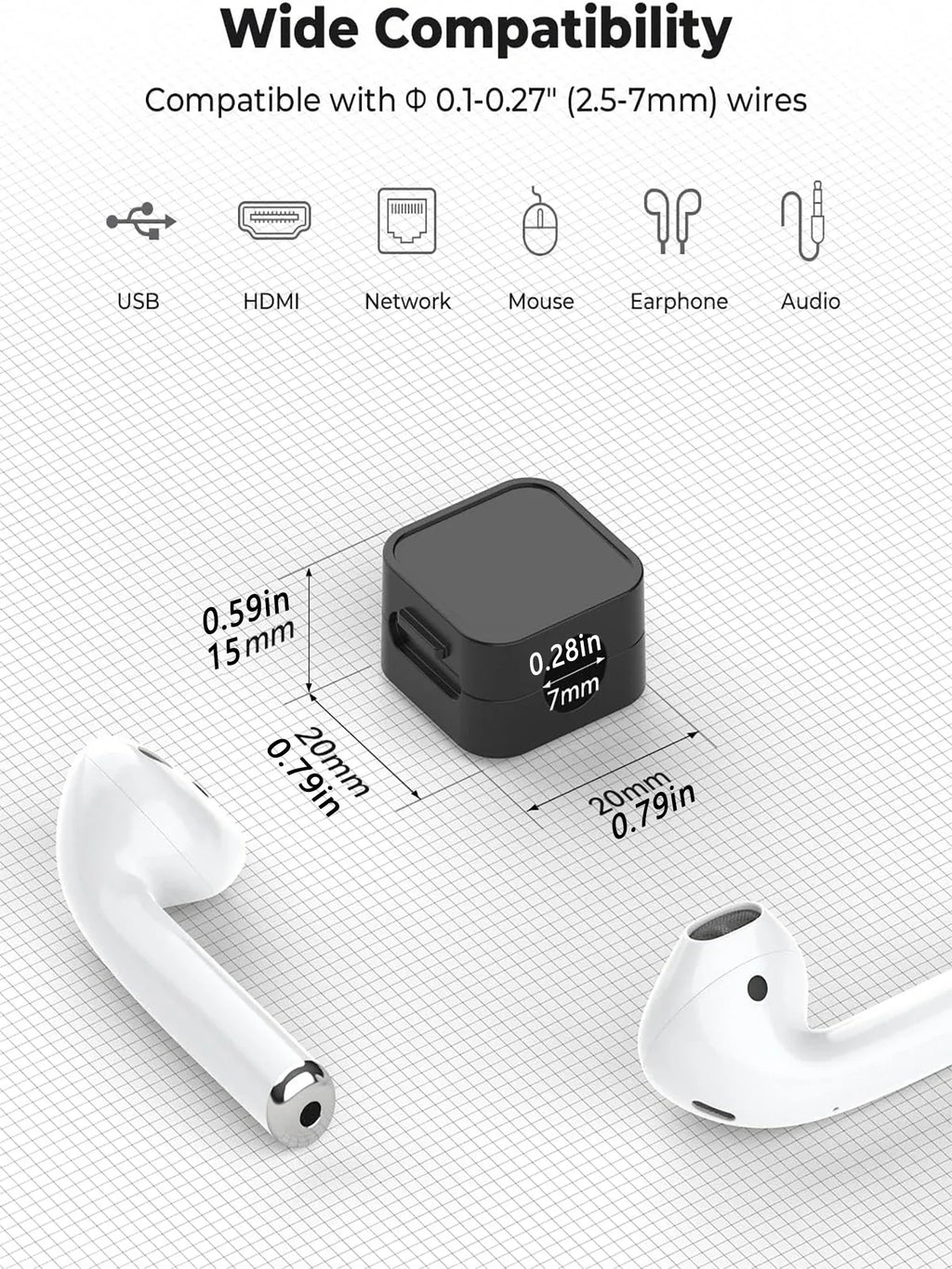 Veltrix CableClip Pro — Magnetic-Free Cable Organization System