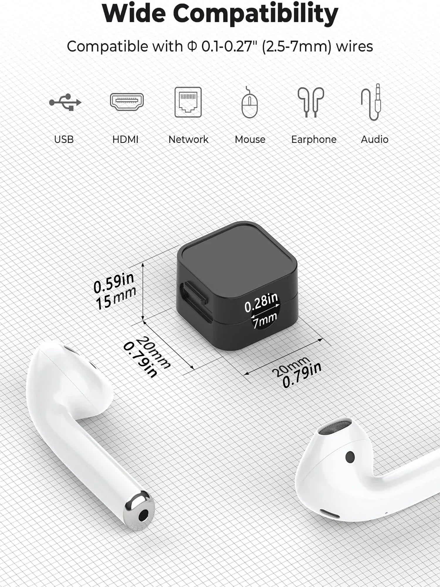 Veltrix CableClip Pro — Magnetic-Free Cable Organization System