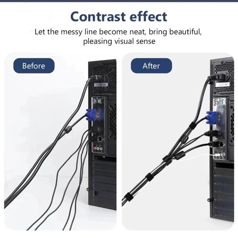 Veltrix WireWrap Cable Manager — Simple Cable Organization