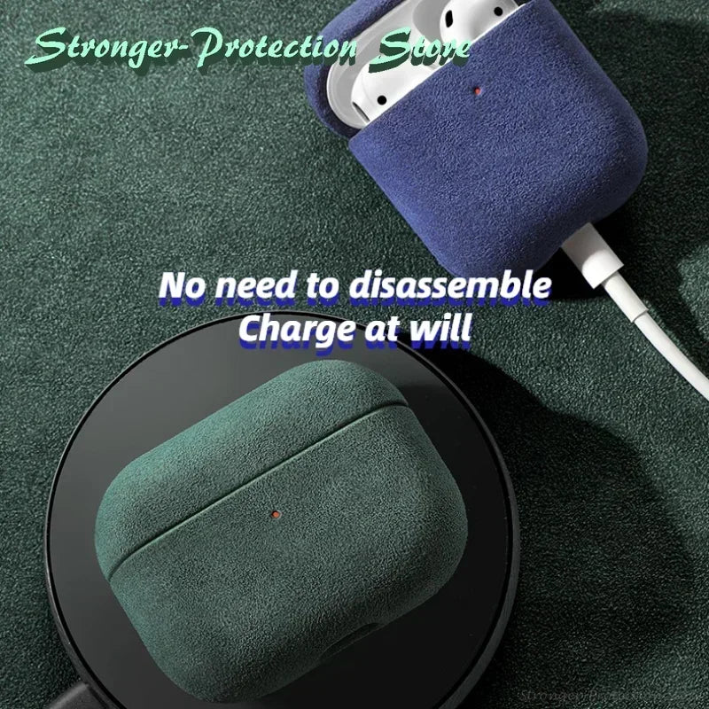 Veltrix Leather AirPods Case — Premium Protection & Style