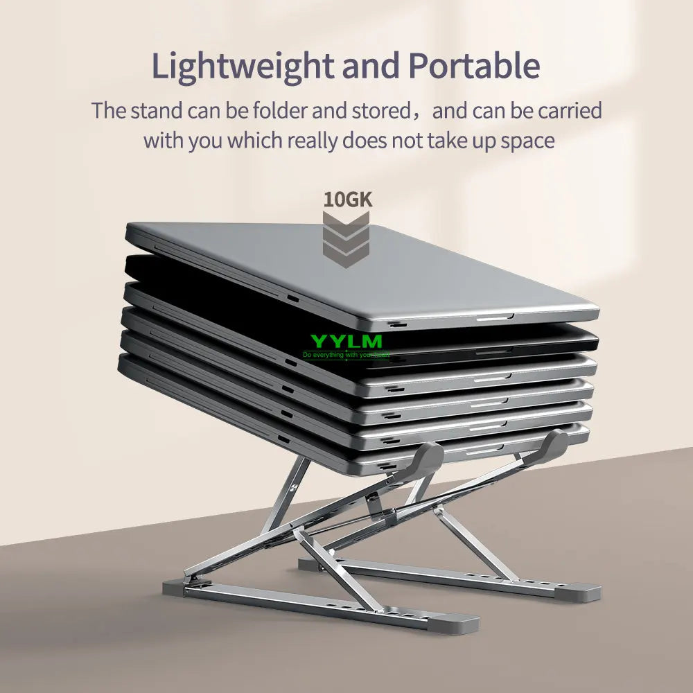 Veltrix Elevate Laptop Stand — Adjustable Aluminum Desk Support